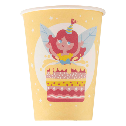 Artikelbild 2 für PROnappe Einweg-Kaffeebecher Fee mehrfarbig 200,0 ml, 10 St., Artikelnummer 347136