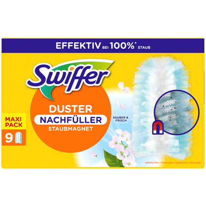 Artikelbild 3 für Swiffer DUSTER REFILLS MAXI PACK Staubfangtücher Mikrofaser, 9 St., Artikelnummer 526428