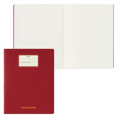 Artikelbild für MOLESKINE Notizbuch Student Cahier XXL ca. DIN A4 quer blanko, rot Hardcover 120 Seiten, 1 St., Artikelnummer 718797