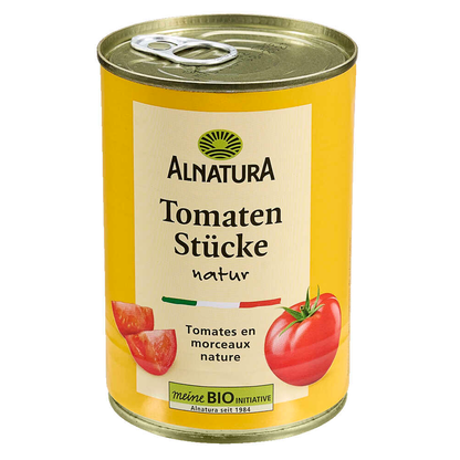 Artikelbild für ALNATURA Bio Tomatenstücke 400,0 g, 1 St., Artikelnummer 294839