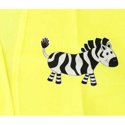 Artikelbild 3 für FIRST AID ONLY® unisex Warnweste ZEBRA neongelb Einheitsgröße, Artikelnummer 801169