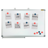 Artikelbild 1 für Idena Whiteboard 60,0 x 40,0 cm weiß lackierter Stahl, Artikelnummer 350601