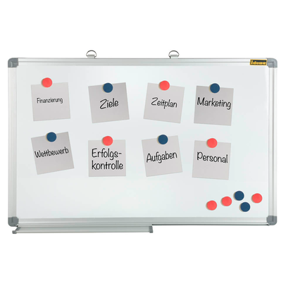 Artikelbild für Idena Whiteboard 60,0 x 40,0 cm weiß lackierter Stahl, Artikelnummer 350601