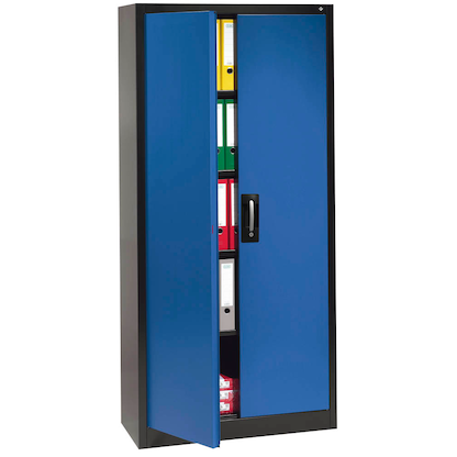 Artikelbild 5 für CP Stahlschrank C 2000 Acurado 9260-30 S10338 anthrazit, enzianblau 4 Fachböden 93,0 x 40,0 x 195,0 cm, aufgebaut, 1 St., Artikelnummer 966556