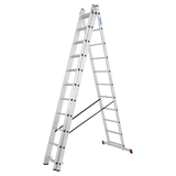 Artikelbild 1 für KRAUSE Vielzweckleiter CORDA silber 3x 11 Sprossen, H: 610,0 cm, Artikelnummer 665289