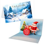 Artikelbild 1 für LUMA Weihnachtskarte Frohe Weihnachten LU POPUP 01 bunt, 1 St., Artikelnummer 716128