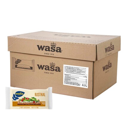 Artikelbild für wasa® RUSTIKAL Knäckebrot 70x 27,0 g, 70 St., Artikelnummer 796696