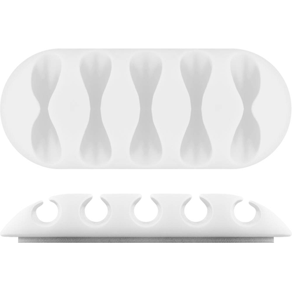 Artikelbild 5 für goobay Kabelclips weiß, 5 St., Artikelnummer 630855