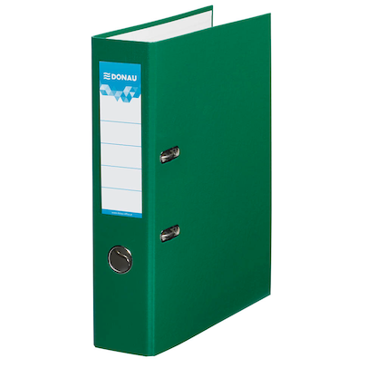Artikelbild für DONAU Klassik Ordner grün Karton 7,5 cm DIN A4, 1 St., Artikelnummer 183962