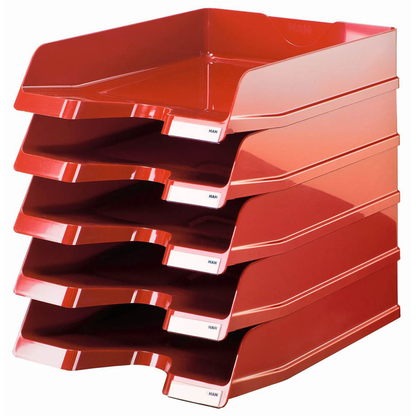 Artikelbild für HAN Briefablagen VIVA rot DIN A4, 5 St., Artikelnummer 348649
