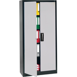 Artikelbild 1 für CP Stahlschrank C 2000 Acurado 9280-000 S10784 anthrazit, weißaluminium 4 Fachböden 93,0 x 50,0 x 195,0 cm, aufgebaut, 1 St., Artikelnummer 695866