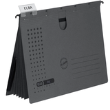 Artikelbild 1 für ELBA Personalhefter chic ULTIMATE Karton anthrazit DIN A4 5x kaufmännische Heftung, 5 St., Artikelnummer 796300