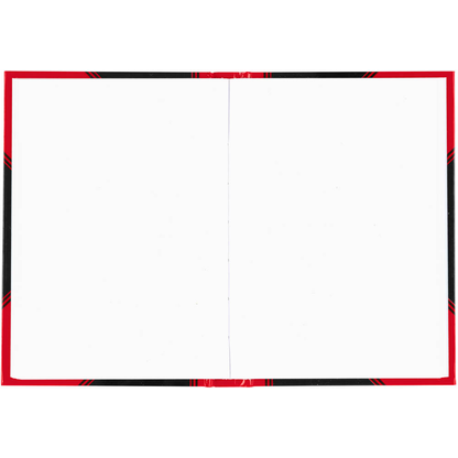 Artikelbild 3 für Bantex Notizbuch Chinakladde DIN A6 blanko, schwarz/rot Hardcover 192 Seiten, 1 St., Artikelnummer 429617