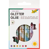 Artikelbild 1 für folia Glitter Glue SPIRAL BASIC Klebestifte 10,5 ml, 6 St., Artikelnummer 675841