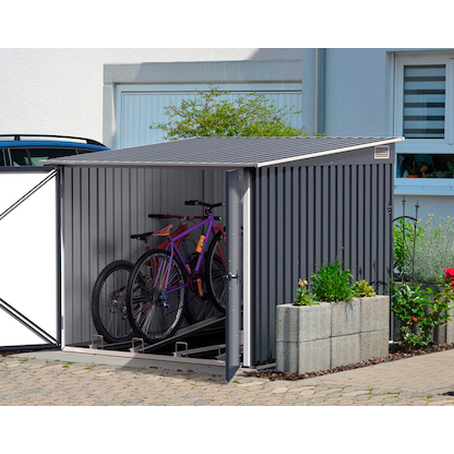 Artikelbild 2 für tepro Fahrradbox, anthrazit/weiß, 1 St., Artikelnummer 329597