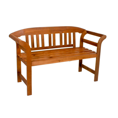 Artikelbild 2 für Garden Pleasure Gartenbank SAN JOSE 985162 natur Holz 130,0 cm, Artikelnummer 310447