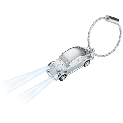 Artikelbild 3 für TROIKA® Schlüsselanhänger LIGHT BEETLE 1964 silber, Artikelnummer 666168