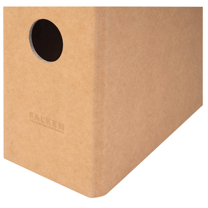 Artikelbild 3 für FALKEN PURE Ordner braun Karton 8,0 cm DIN A4, 1 St., Artikelnummer 989186