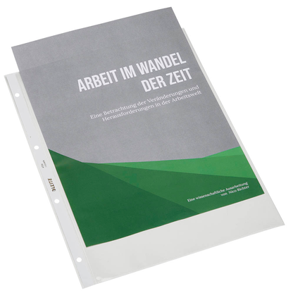 Artikelbild 4 für LEITZ Prospekthüllen 4734 Super Premium DIN A4 glasklar glatt 0,08 mm, 100 St., Artikelnummer 578633