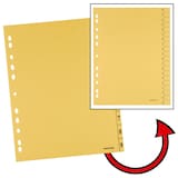 Artikelbild 1 für Trennblätter DIN A4 0-9 gelb, 250 g/qm, 100 St., Artikelnummer 203299