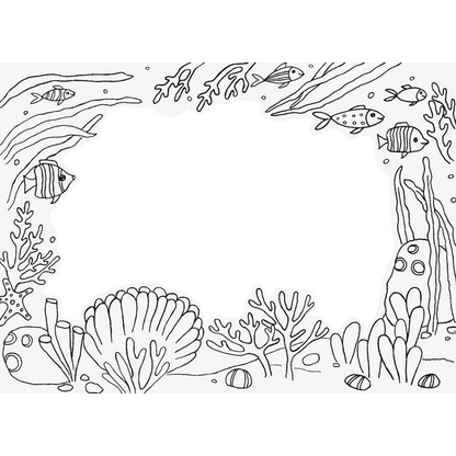 Artikelbild 6 für HEYDA Bastelset Karton-Theater Seaworld mehrfarbig, Artikelnummer 777787