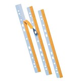 Artikelbild 1 für Probeco Heftstreifen, selbstklebend transparent Kunststoff, 50 St., Artikelnummer 332783