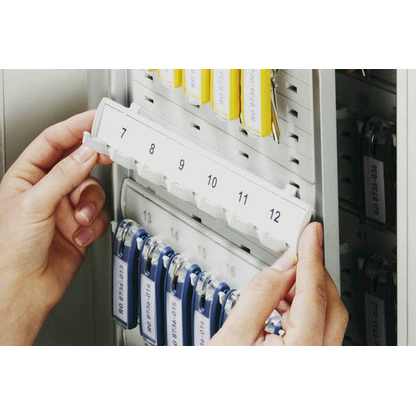 Artikelbild 3 für DURABLE Schlüsselkasten alu, schwarz mit 54 Haken, Zylinderschloss, 30,0 x 11,8 x 28,0 cm, 1 St., Artikelnummer 570721