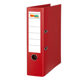 Artikelbild 1 für büroplus Ordner rot Kunststoff 8,0 cm DIN A4, 1 St., Artikelnummer 257063