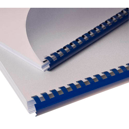 Artikelbild 3 für Fellowes Kunststoffbinderücken blau für 55 Blatt, 100 St., Artikelnummer 829697