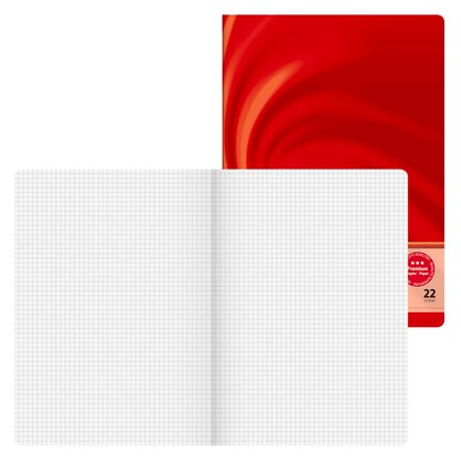 Artikelbild für BRUNNEN Schulheft Vivendi Lineatur 22 kariert DIN A4 ohne Rand, 32 Blatt, 1 St., Artikelnummer 369296
