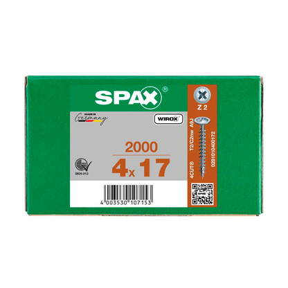 Artikelbild 10 für SPAX® Universalschrauben Z2 Rückwandkopf WIROX 0281010400172 4 mm x 17 mm, 2.000 St., Artikelnummer 395519
