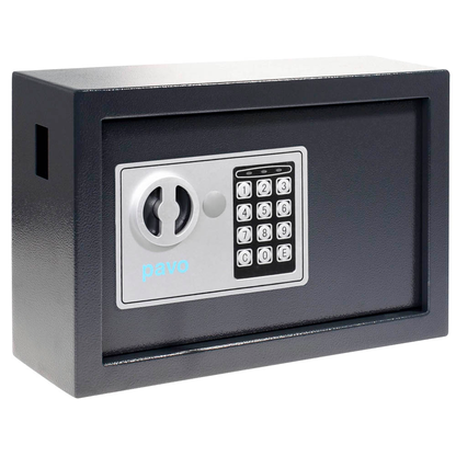 Artikelbild 2 für pavo Schlüsseltresor grau mit 20 Haken, Elektronikschloss, 31,0 x 10,0 x 20,0 cm, 1 St., Artikelnummer 557381