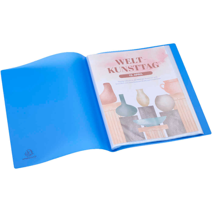 Artikelbild 3 für Exacompta Opak Sichtbuch DIN A4, 20 Hüllen hellblau, 1 St., Artikelnummer 681019