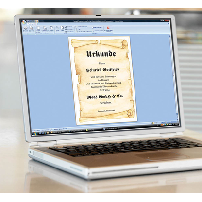 Artikelbild 3 für SIGEL Motivpapier Pergament Motiv DIN A4 90 g/qm 50 Blatt, Artikelnummer 425405