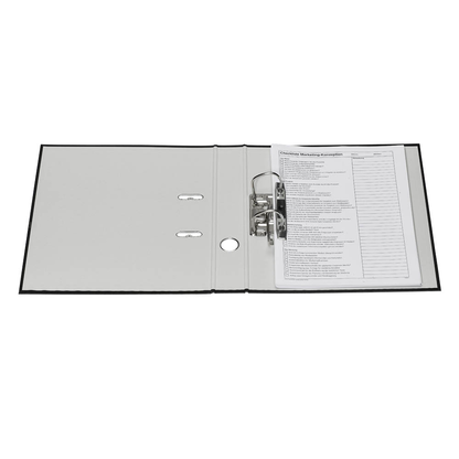 Artikelbild 6 für DONAU Klassik Ordner schwarz Karton 5,0 cm DIN A4, 1 St., Artikelnummer 183624