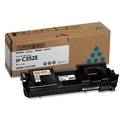 Artikelbild für RICOH Type SP C352E cyan Toner, Artikelnummer 174191