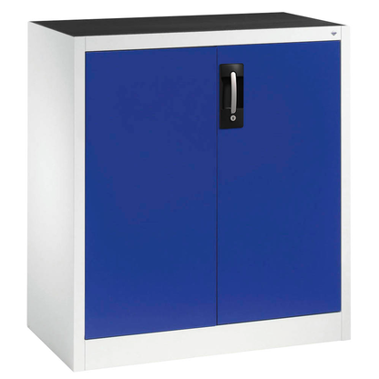 Artikelbild für CP Stahlschrank 8821-000 S10203 lichtgrau, enzianblau 1 Fachboden 93,0 x 50,0 x 100,0 cm, aufgebaut, 1 St., Artikelnummer 414336