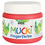 Artikelbild 1 für KREUL MUCKI Fingerfarbe rot 150,0 ml, 1 St., Artikelnummer 512123