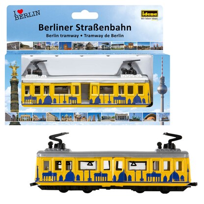 Artikelbild für Idena Berliner Straßenbahn C83-95267WB Spielzeugstraßenbahn, Artikelnummer 141038
