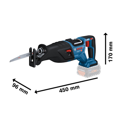 Artikelbild 2 für AKTION: BOSCH Professional GSA 18V-28 BITURBO Akku-Säbelsäge 18,0 V, ohne Akku mit Prämie nach Registrierung, Artikelnummer 138828