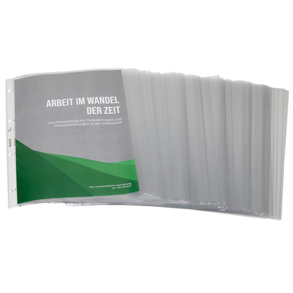 Artikelbild für LEITZ Prospekthüllen 4734 Super Premium DIN A4 glasklar glatt 0,08 mm, 100 St., Artikelnummer 578633