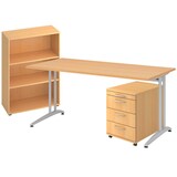 Artikelbild 1 für HAMMERBACHER Altus Büromöbel-Set buche, Artikelnummer 593004