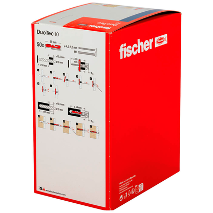 Artikelbild 5 für fischer DuoTec 10 537258 Universaldübel Ø 10 mm x 50 mm, 50 St., Artikelnummer 479929