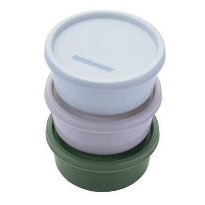 Artikelbild für FACKELMANN Frischhaltedosen-Set Be The Move farbsortiert, 3 St., Artikelnummer 584229