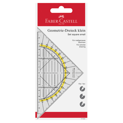 Artikelbild 2 für FABER-CASTELL Geometrie-Dreieck 14,0 cm, Artikelnummer 901991