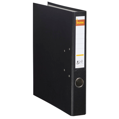 Artikelbild 6 für bene No.1 Power Ordner schwarz Kunststoff 5,2 cm DIN A4, 1 St., Artikelnummer 426320