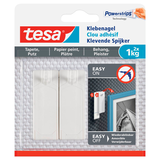 Artikelbild 1 für tesa Powerstripes Klebenägel für max. 1,0 kg, 2,4 x 4,5 cm, 2 St., Artikelnummer 847280