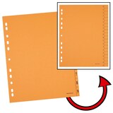 Artikelbild 1 für Trennblätter DIN A4 0-9 orange, 250 g/qm, 100 St., Artikelnummer 203281