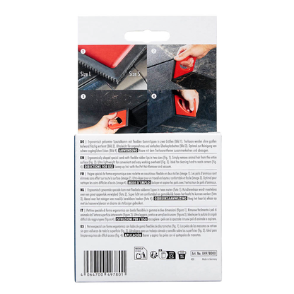 Artikelbild 5 für SONAX Tierhaarbürste rot, 1 St., Artikelnummer 655138