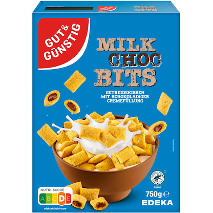 Artikelbild für GUT&GÜNSTIG MILK CHOC BITS 750,0 g, 1 St., Artikelnummer 694469
